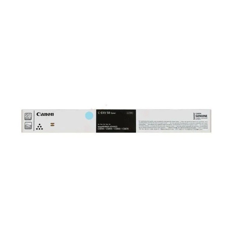 Toner canon C-EXV 58 CYAN