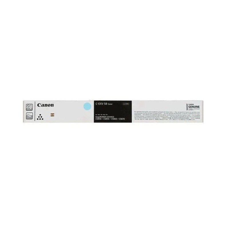 Toner Canon C-EXV 58L Cyan[3767C002]