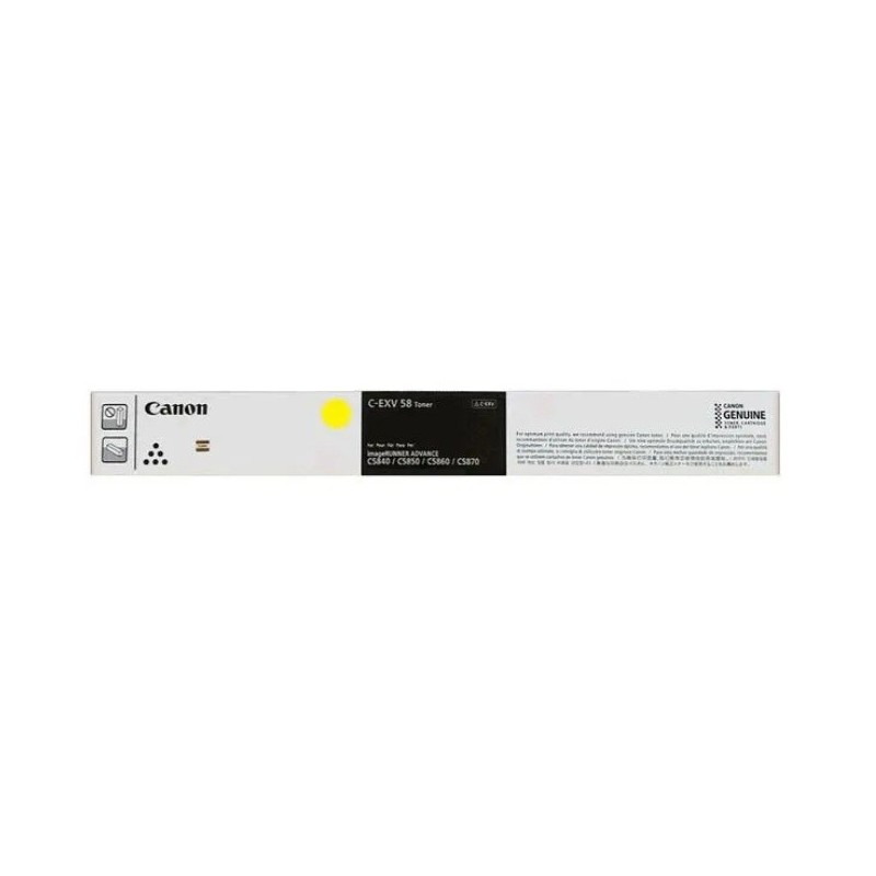 Toner Canon C-EXV 58L Yellow[3769C002]