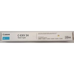 Toner Canon C-EXV 34 Cyan pour IR 2020L