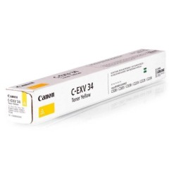 Toner Canon C-EXV 34 Yellow pour IR 2020L