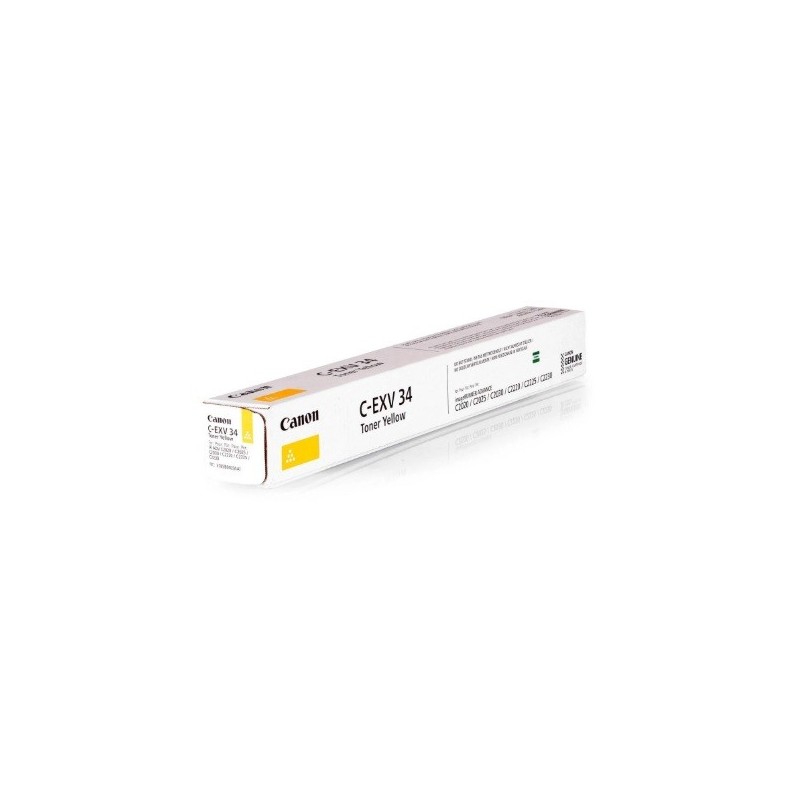 Toner Canon C-EXV 34  Yellow  pour  IR 2020L