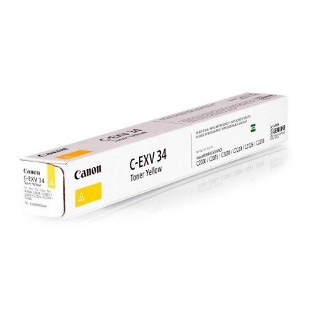 Toner Canon C-EXV 34 Yellow pour IR 2020L