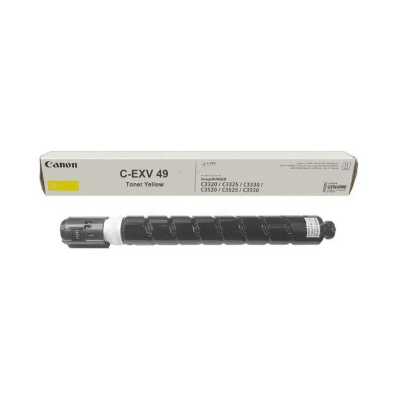 Toner Canon C-EXV 49 Yelow (Pour IR-ADV C3320/C3330i)[8527B002]