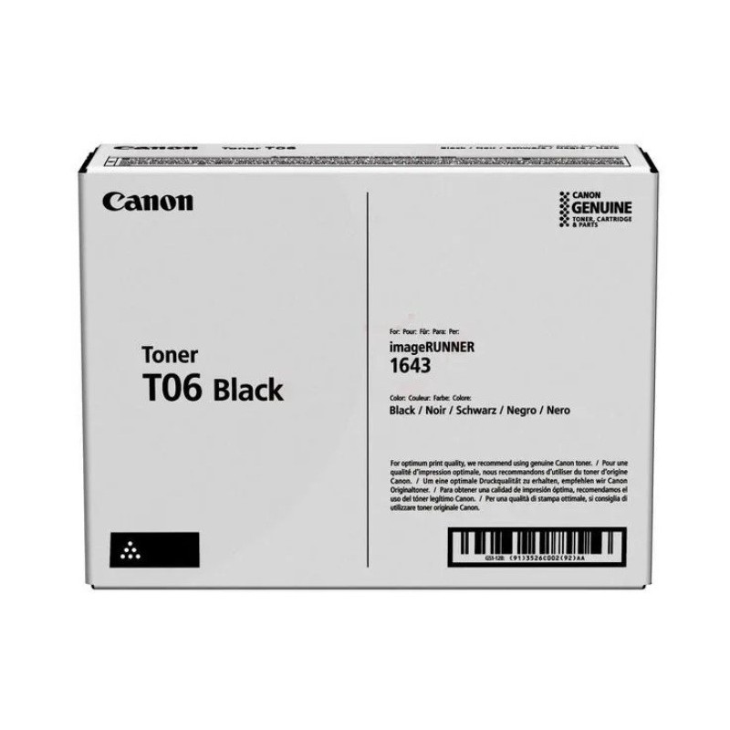 TONER Canon T06 pour iIR 1643[3526C002]
