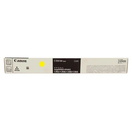 TONER CANON C-EXV 64 JAUNE pour IRAC 39XX - 25 000p