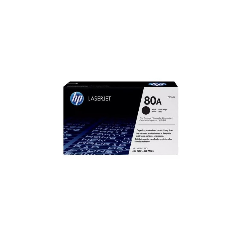 Toner HP Laser CF 280A Black (80A)