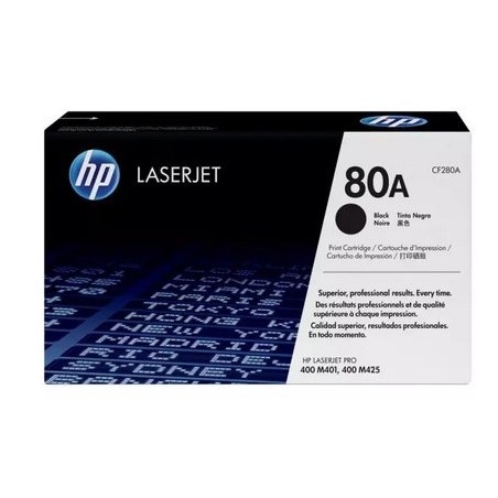 Toner HP Laser CF 280A Black (80A)