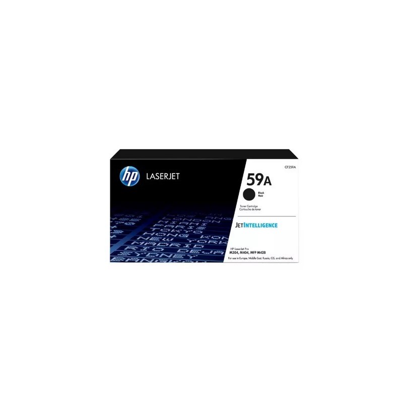 Toner HP Laser CF259A Black  (59A) pour  M304A /M428dw