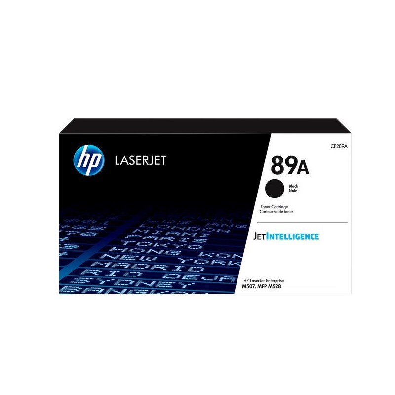 Toner HP Laser 89A Noir Authentique (CF289A)