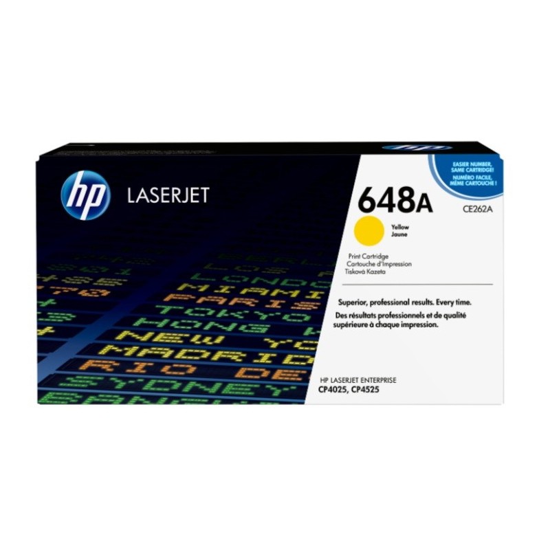 Toner HP Laser 648A 4525N CE262A  Yellow