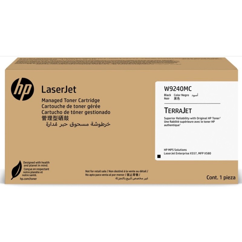 Toner HP Laser W9240MC Blk Mgd Original LJT[W9240MC]