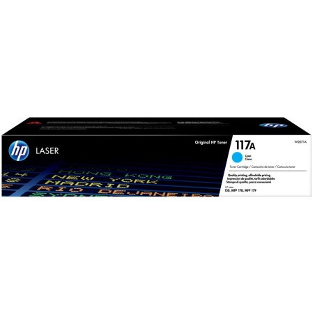 Toner HP Laser 117A Cyan pour HP laser couleur 178nw/179nw