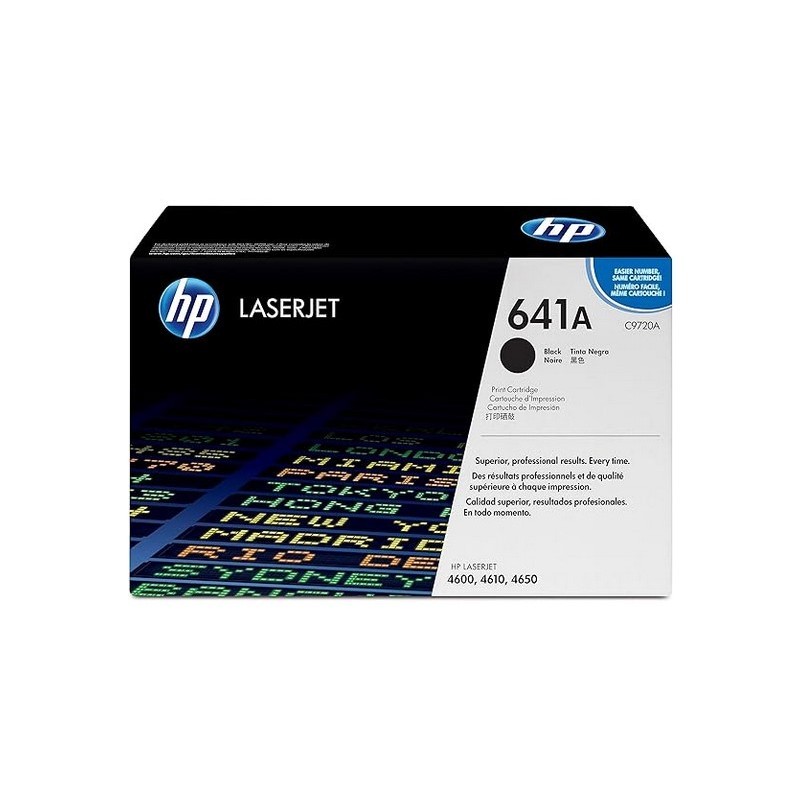 Toner HP Laser 641A 4600 C9720A Black