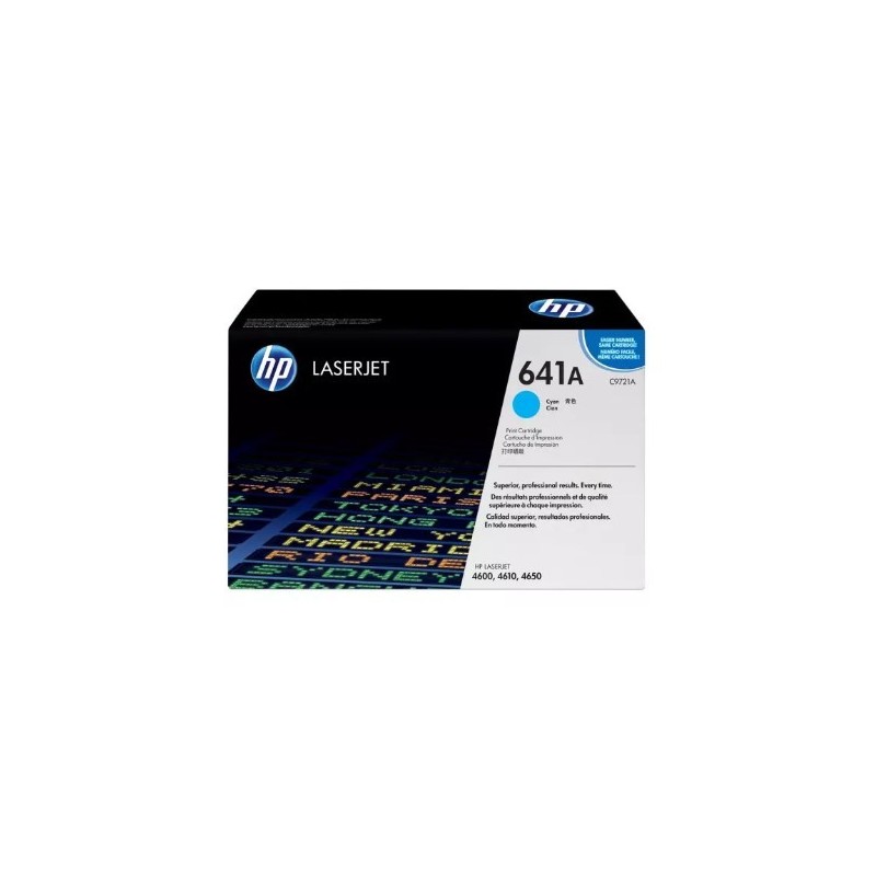 Toner HP Laser 641A 4600 C9721A Cyan[C9721A]