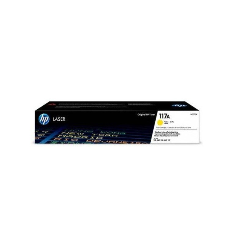 Toner HP Laser 117A Yellow pour HP laser couleur 178nw/179nw