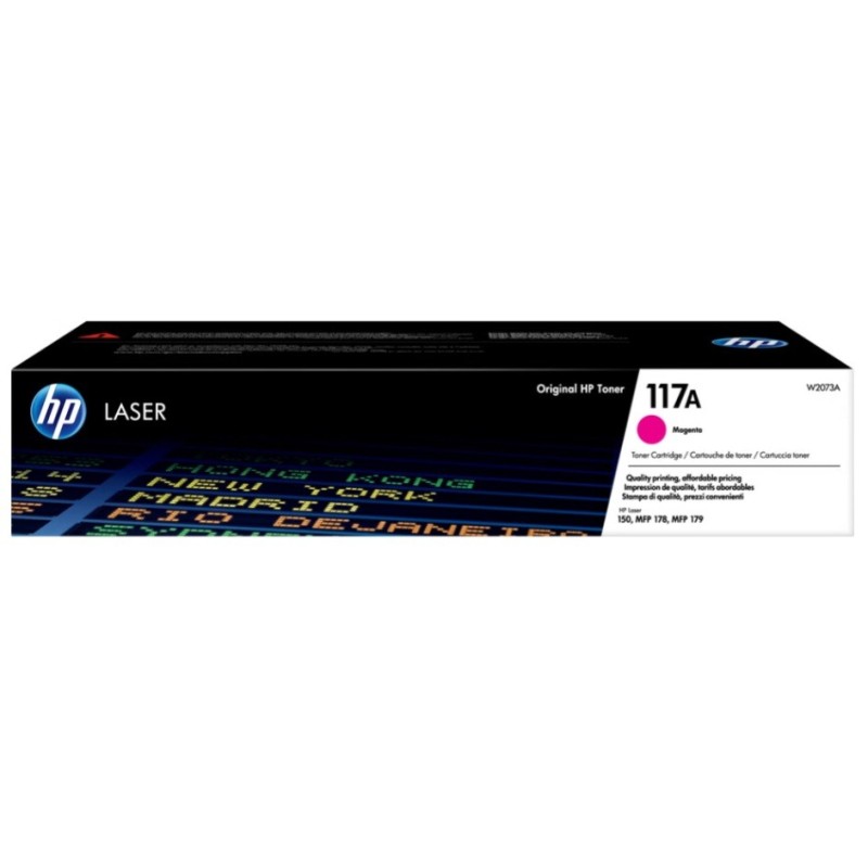 Toner HP Laser 117A Magenta pour HP laser couleur 178nw/179nw[W2073A]