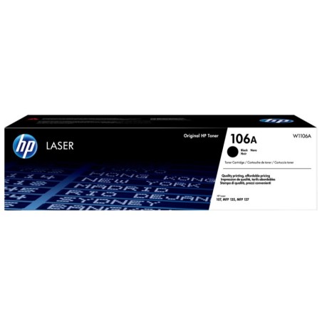 Toner HP Laser 106A noir  pour Laser 107, MFP 135, MFP 137
