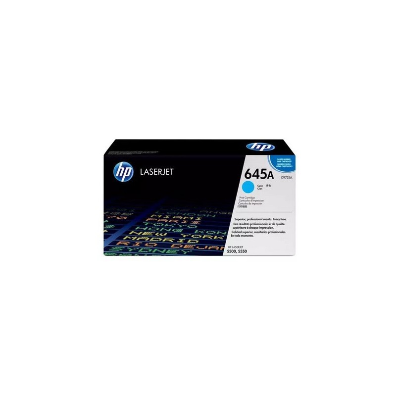 Toner HP Laser 645A 5500 C9731A Cyan[C9731A]