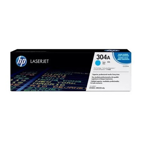 Toner HP Laser 304A Cyan CP2320 CC531A