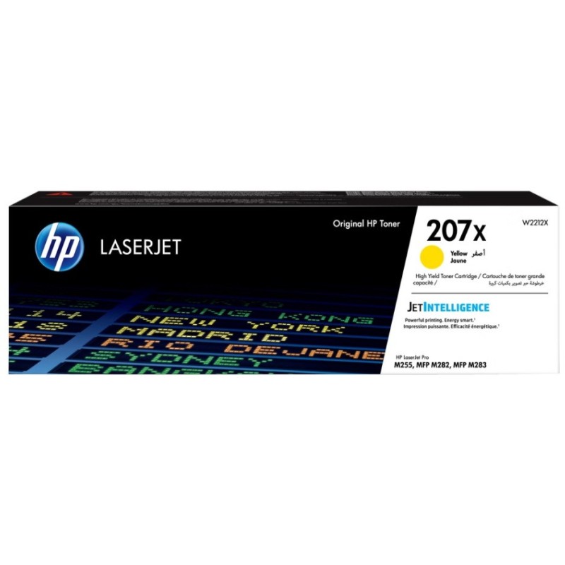 Toner HP Laser 207X Yellow