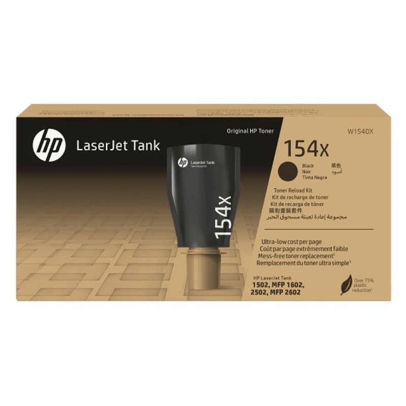 Toner HP Laser 154X LaserJet Tank noir  (W1540X)