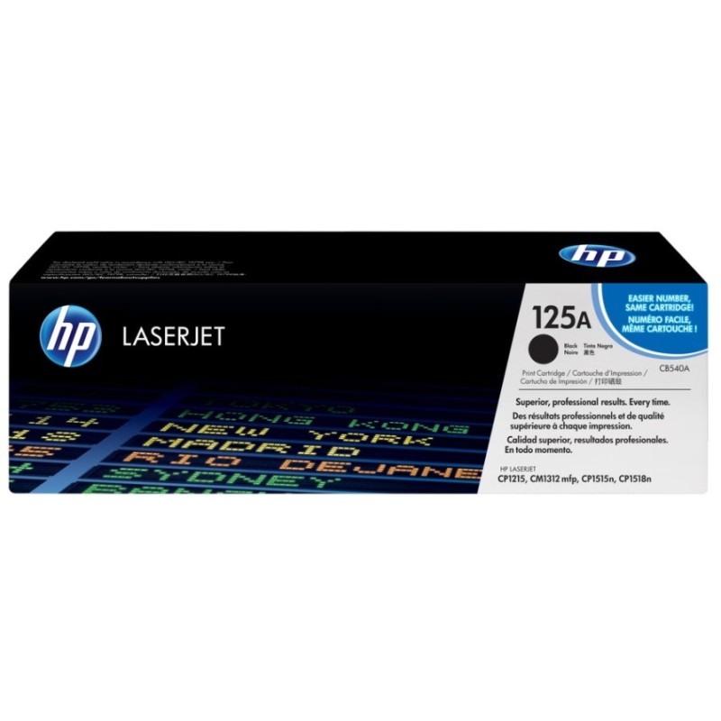 Toner HP Laser 125A CP1312 CB540A Black[CB540A]