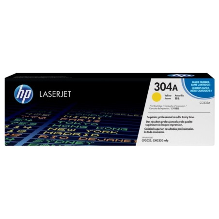 Toner HP Laser 304A Yellow CP2320 CC532A