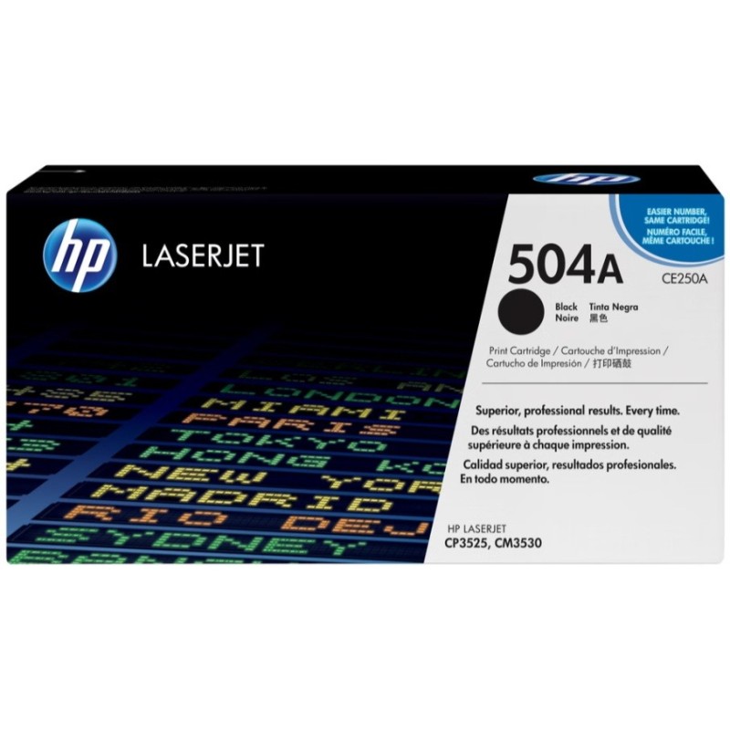 Toner HP Laser 504A CP3525  CE250A  Black[CE250A]