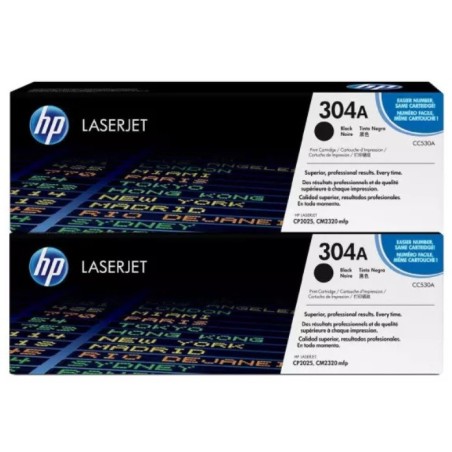 Toner HP Laser 304A Black CP2320 CC530AD DUAL