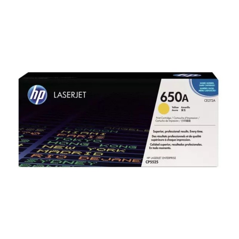 Toner HP Laser 650A CE272A yellow[CE272A]