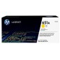 Toner HP Laser 651A yellow CE342A pour HP M775[CE342A]