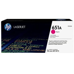 Toner HP Laser 651A magenta CE343A pour HP M775