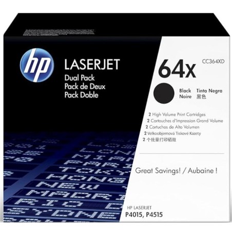 Toner HP Laser CC364XD  (64XD)