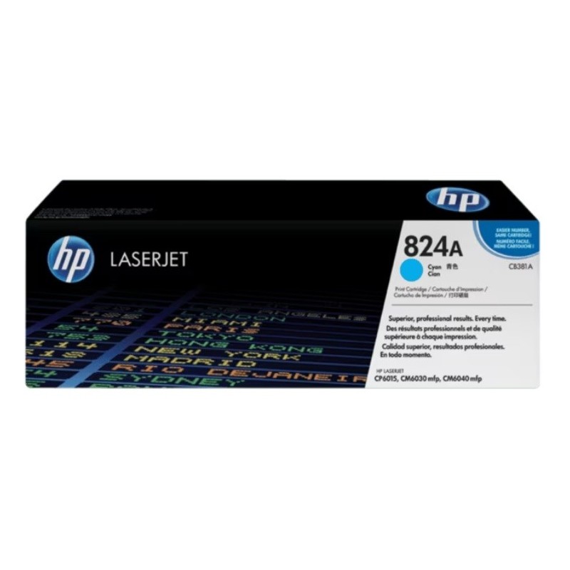 Toner HP Laser 824A Cyan CB381A[CB381A]