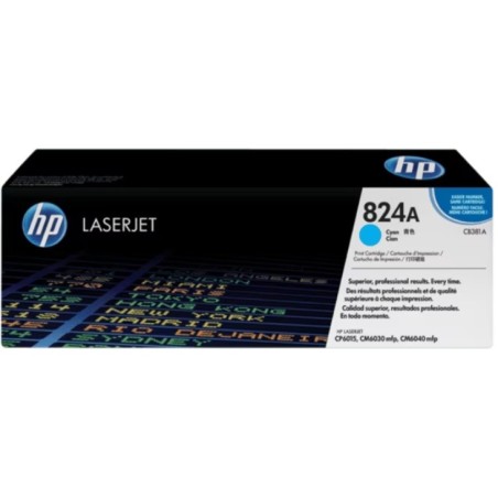 Toner HP Laser 824A Cyan CB381A