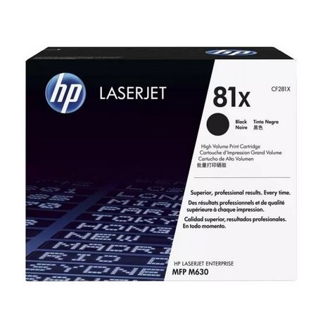 Toner HP Laser 81X High Yield Black Original LaserJet Toner