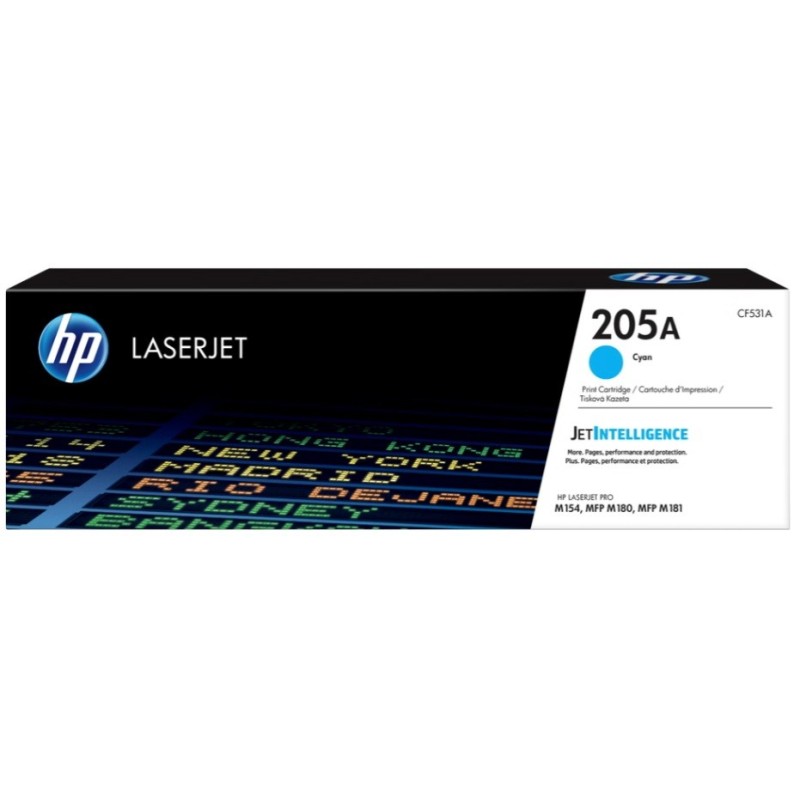 Toner HP Laser 205A CF531A  Cyan - 500 pages