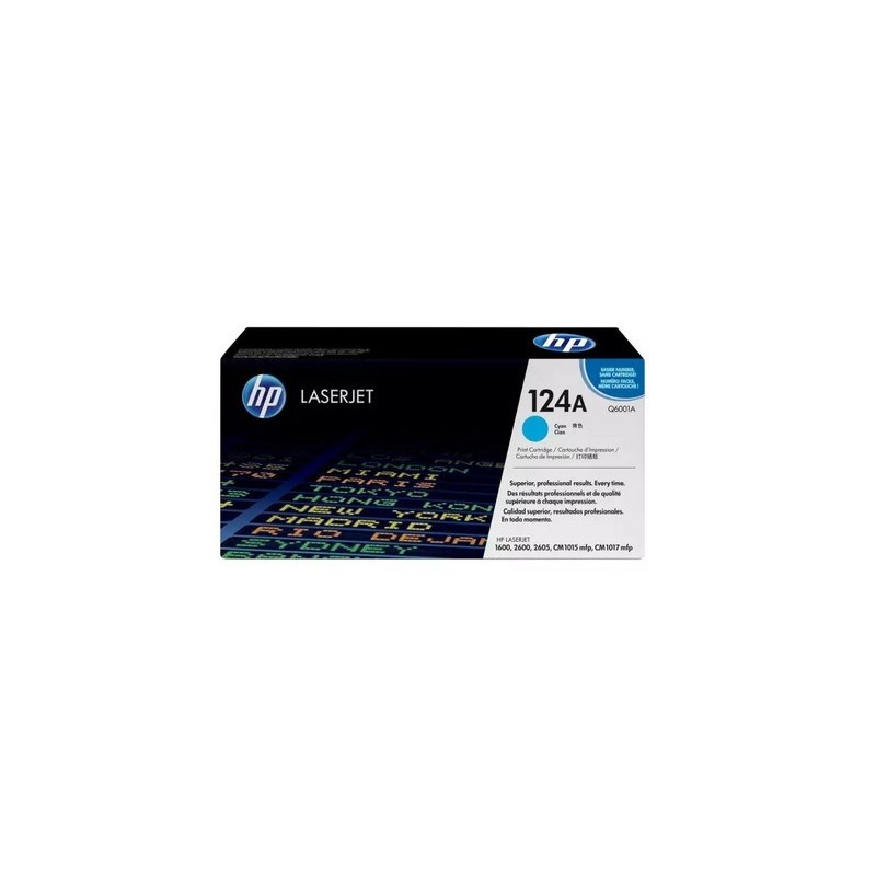 Toner HP Laser 124A Cyan 2600n Q6001A Promo