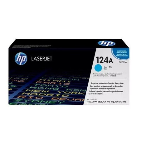 Toner HP Laser 124A Cyan 2600n Q6001A Promo