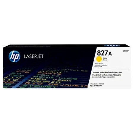 Toner HP Laser 827A Yellow Pour M880 CF302A