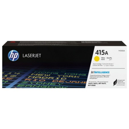Toner HP Laser 415A Yellow pour Color LaserJet Pro M479dw