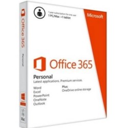 Logiciel Microsoft 365 Personal AllLng Sub PKLic 1YR Only Africa *ESD*