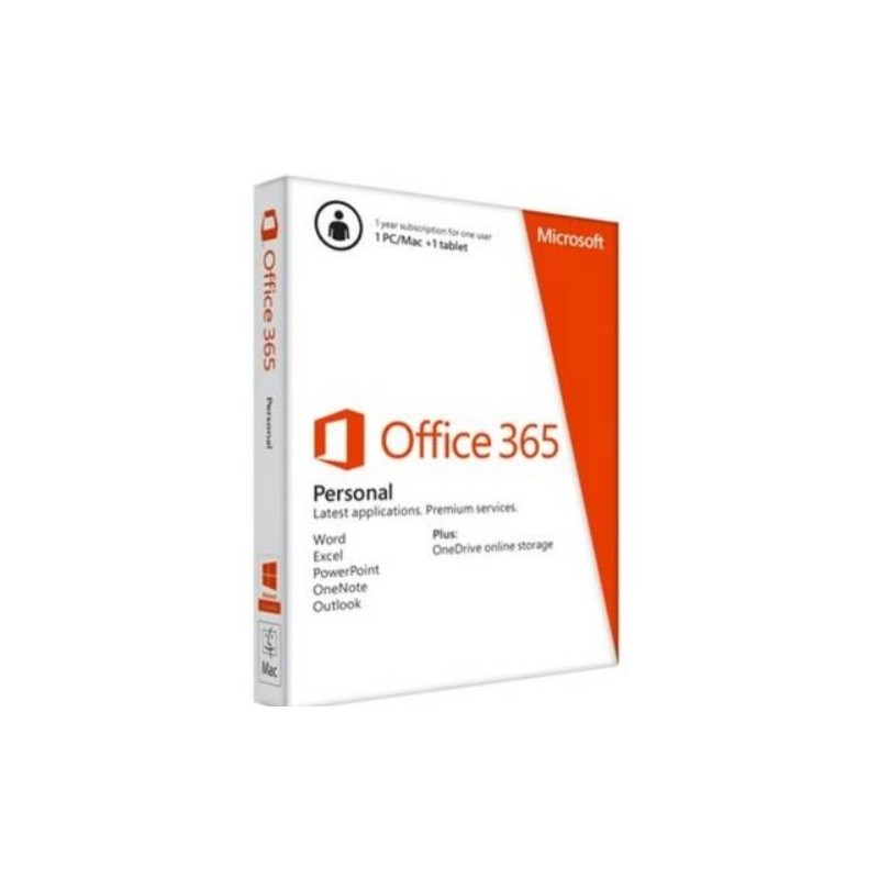 Logiciel Microsoft 365 Personal AllLng Sub PKLic 1YR Only Africa *ESD*[QQ2-00007]