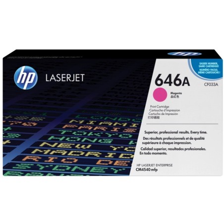 Toner HP Laser CF033A  Magenta LJ CM4540