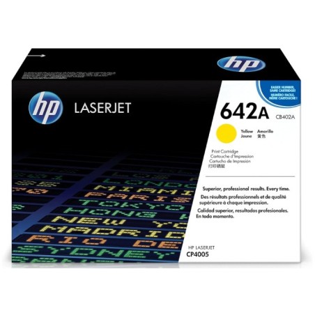 Toner HP Laser 642A - Yellow  (CB402A)