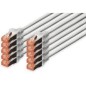 Cordon de brassage CAT 6A S-FTP2 m Gris