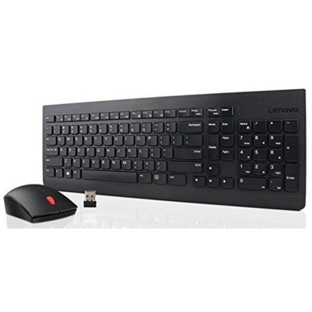 Kit clavier et souris sans fil Lenovo Essential Wireless Combo Gen 2.4 GHz AZERTY[4X31R64464]